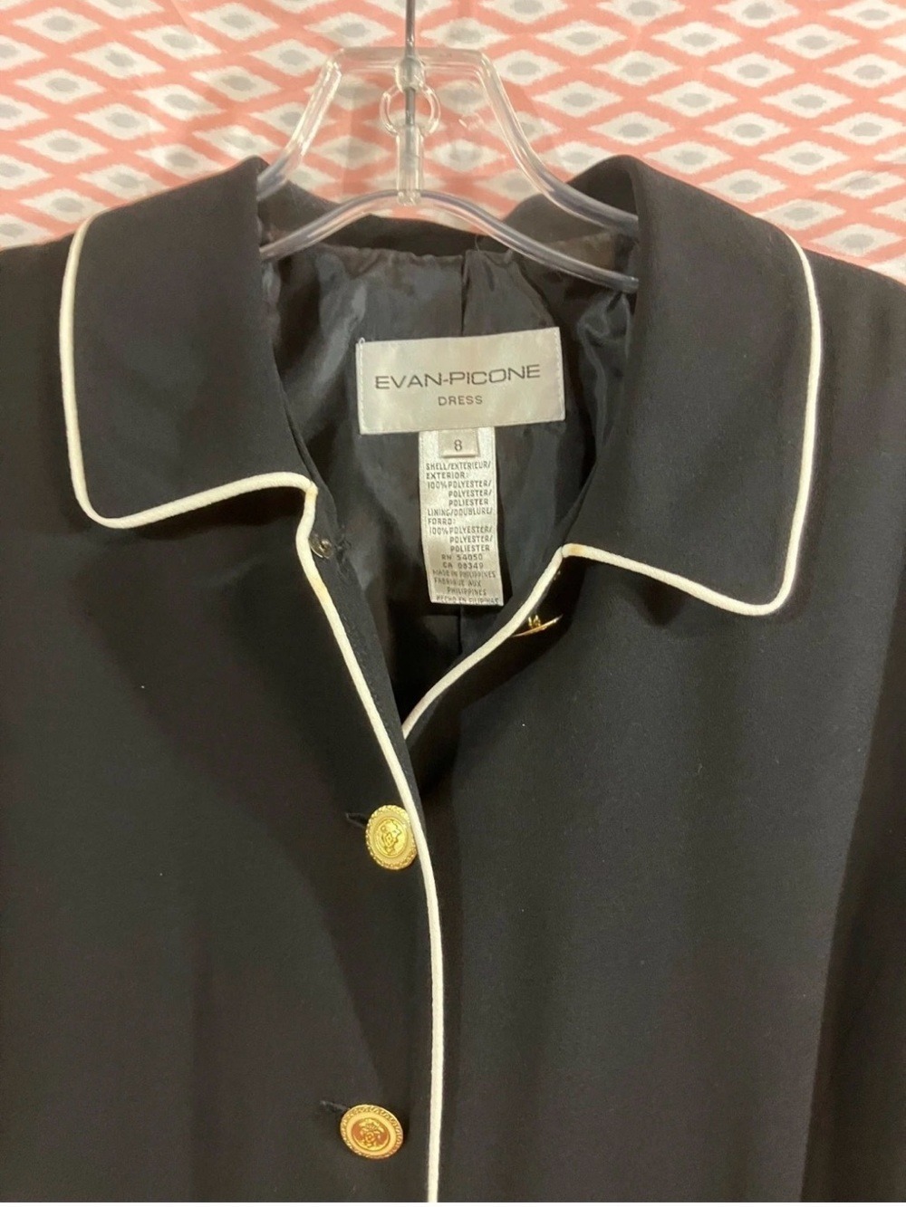 1. Evan Picone Vintage Manhattan Dress NWT - Picture 9 of 9